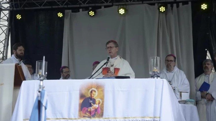 Monseñor Jorge García Cuerva celebró la Misa en honor a san Cayetano