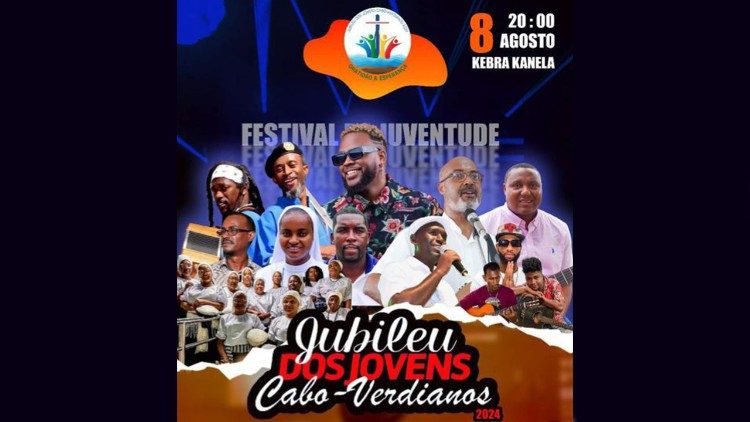 Cartaz do festival dos jovens cabovernianos