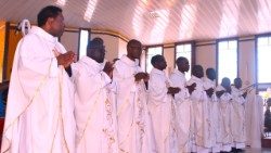 Solwezi Diocese in Zambia ordains nine priests