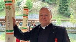 Irish military chaplain Fr. Paul Murphy, stabbed on 15 August in Galway, Ireland.