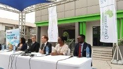 Lancement premier data center à Kinshasa, en République Démocratique du Congo, mercredi 14 août 2024