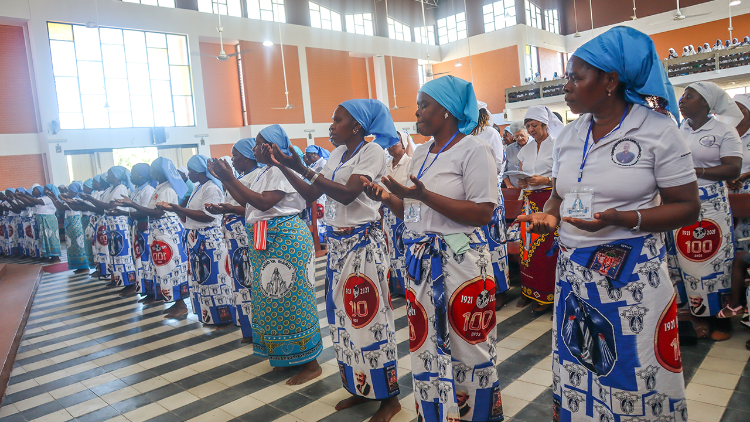 Missa da Festa de Acies, na Paróquia do Sagrado Coração de Jesus, Beira (Moçambique)