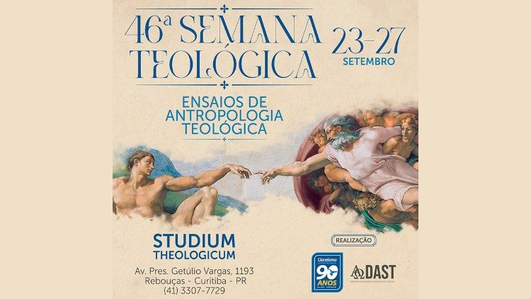  Serão oito palestras com temas relacionados à disciplina de antropologia teológica e áreas afins ou fronteiriços ao tema, como psicologia, bioética e artes.