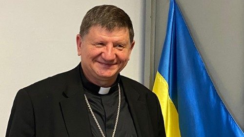 Mgr Vitalij Skomarovskyj, président de la Conférence des évêques latins d'Ukraine