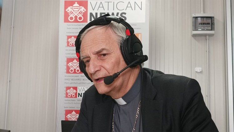 Le cardinal Matteo Zuppi, président de la Conférence épiscopale italienne