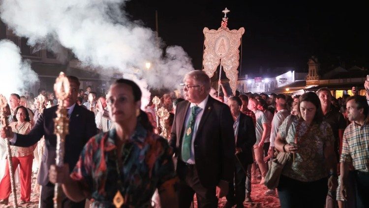 Peregrinación de la Hermandad Matriz de Nuestra Señora del Rocío de Almonte