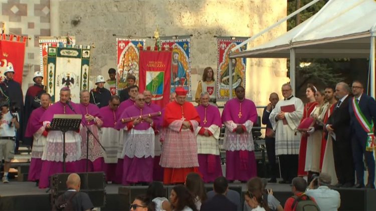 Perdonanza celestiniana 2024 Santa Messa e apertura della Porta Santa