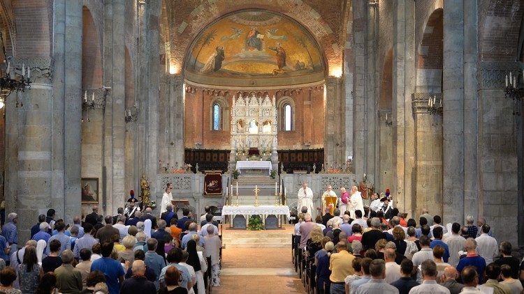 La basilica di San Pietro in Ciel d'Oro, a Pavia