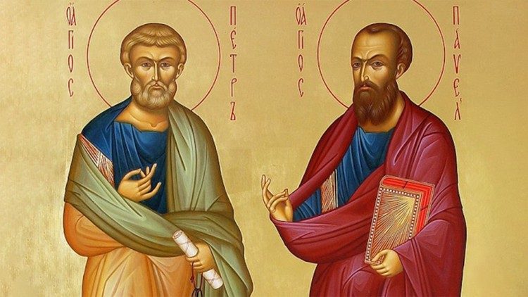 Die Heiligen Petrus und Paulus