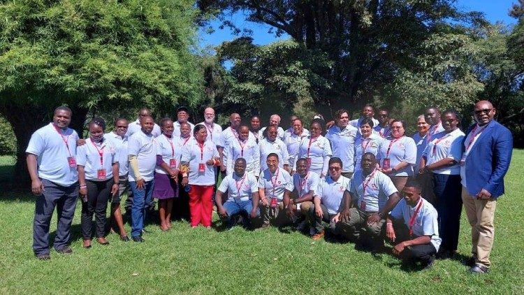 Participants à l'atelier organisé par la fédération internationale Fe y Alegrìa.