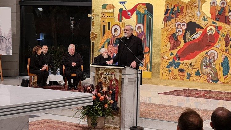 Don Francesco Donega, rettore del seminario Redemptoris Mater a Roma