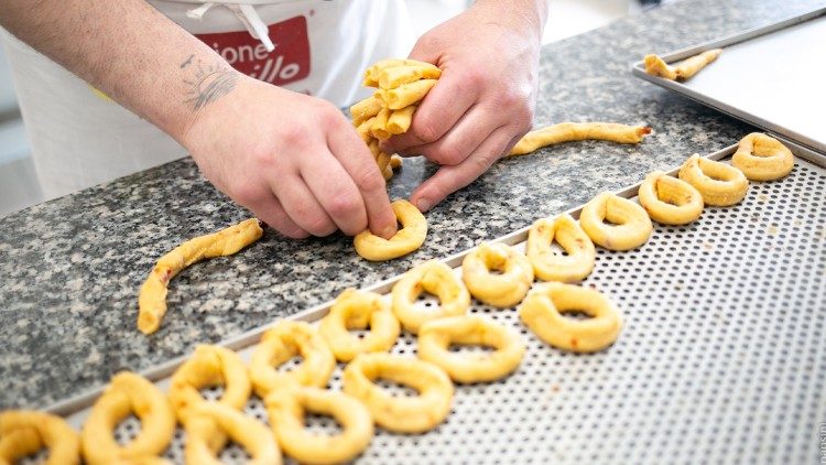 I taralli prodotti nella masseria San Vittore