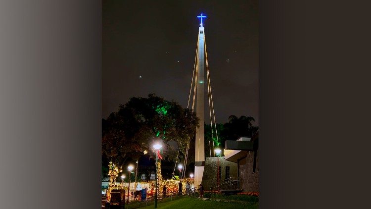 Presépio gigante no Santuário do Perpétuo Socorro