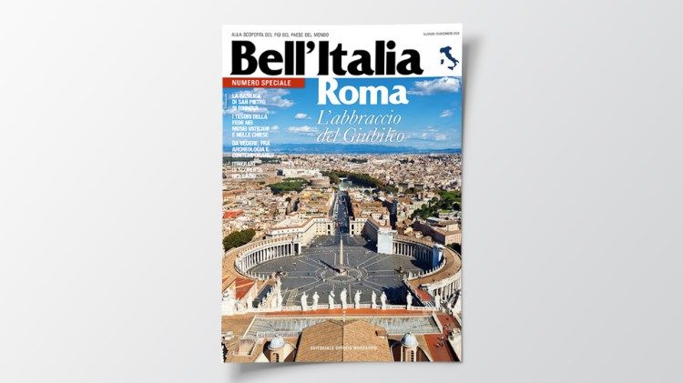 La copertina del numero speciale di Bell'Italia dedicato al Giubileo