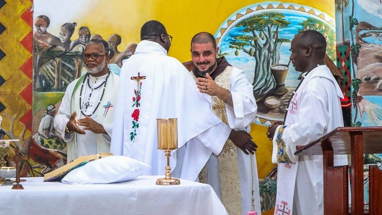 A celerbação do jubileu sacerdotal do P. Thimothée