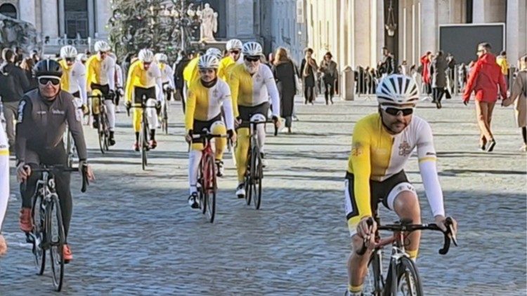 Athletica Vaticana, pedalata fraterna per le cure palliative pediatriche