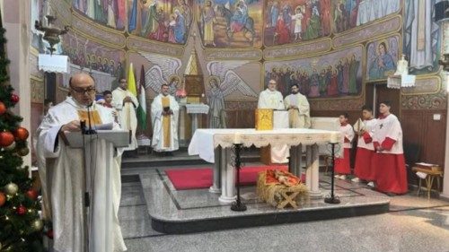 Pizzaballa tra i cristiani di Gaza: "Il mondo è con voi, che portate la luce di Cristo”