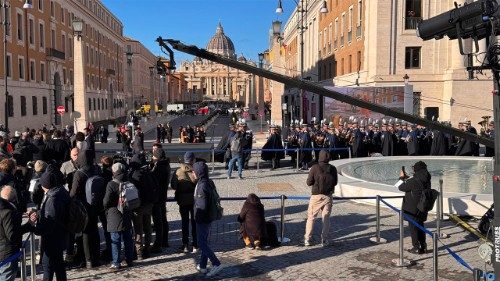 L'inaugurazione della nuova Piazza Pia