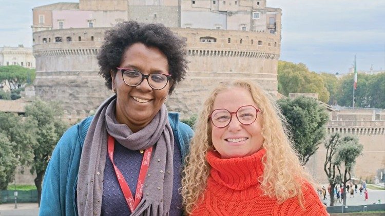 A psicóloga Arminda Guimarães Rodrigues na Rádio Vaticano