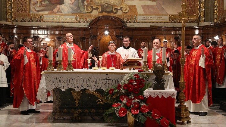 Svečano euharistijsko slavlje predvodio je kardinal Luis Antonio Gokim Tagle, pro-prefekt Dikasterija za evangelizaciju (Foto: Marko Martić)