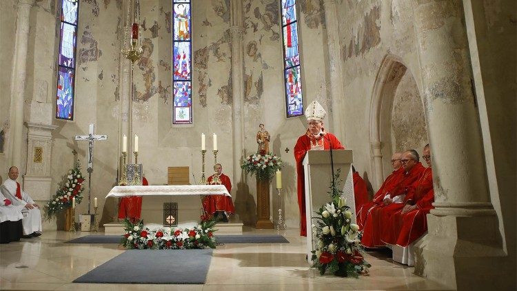 Stepinčevo u crkvi sv. Lovre u Požegi (Foto: Marijan Pavelić)