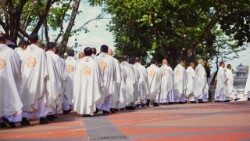 La Misa de Gracia dello scorso febbraio alla cattedrale di Antipolo City 