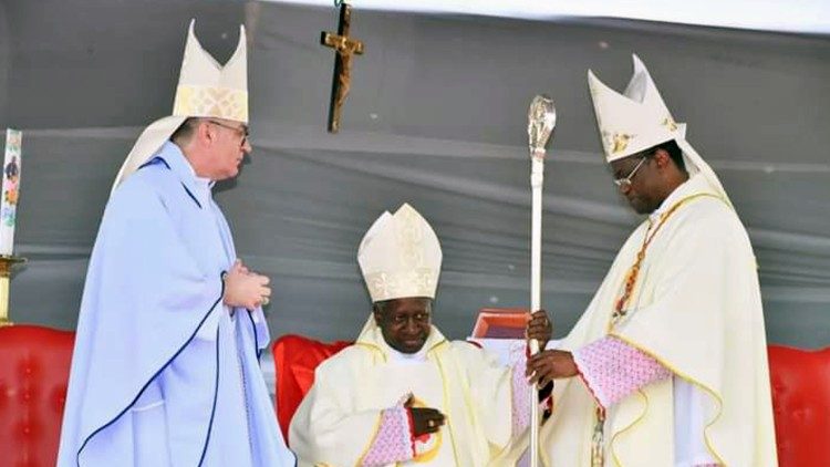 2024.01.27 Tanzania: Kuwekwa wakfu Askofu Jovitus Francis Mwijage wa Bukoba,Tanzania.