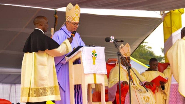 Balozi wa Vatican nchini tanzania akitoa neno 27 januari 2024