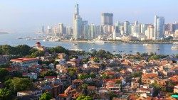 Xiamen, Hafenstadt im Südosten Chinas 