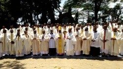 Des participants à l'ouverture des états généraux de l'archidiocèse de Pointe-Noire, au Congo-Brazzaville (4 juin 2024)