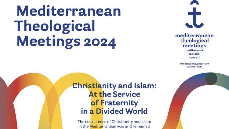 Il manifesto della terza edizione degli Incontri Teologici del Mediterraneo, a Rijeka (Croazia)