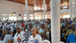 Les membres de l’Association des Femmes Catholiques de l’archidiocèse de Conakry (Guinée) à l'occasion de leur 19ème rassemblement annuel (31 mai - 2 juin 2024)