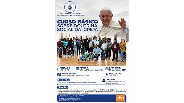 Curso básico sobre a Doutrina Social da Igreja: Universidade Católica de Moçambique (UCM)