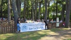 Festa campestre para as famílias do Dispensário Santa Marta