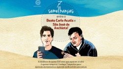 Beato Carlo Acutis e São José de Anchieta 