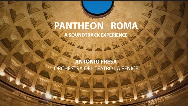 La locandina di "Pantheon Roma, a soundtrack experience"
