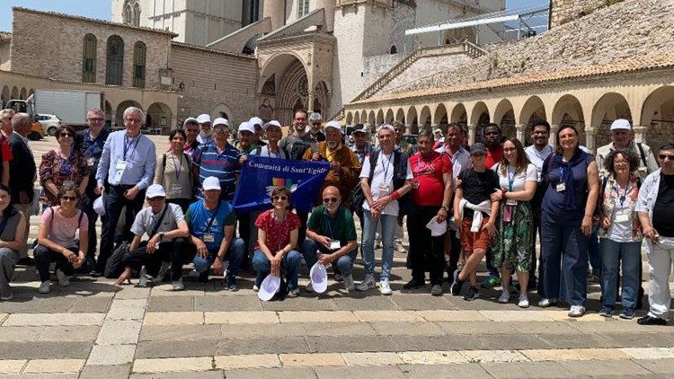 I partecipanti alla giornata ad Assisi 