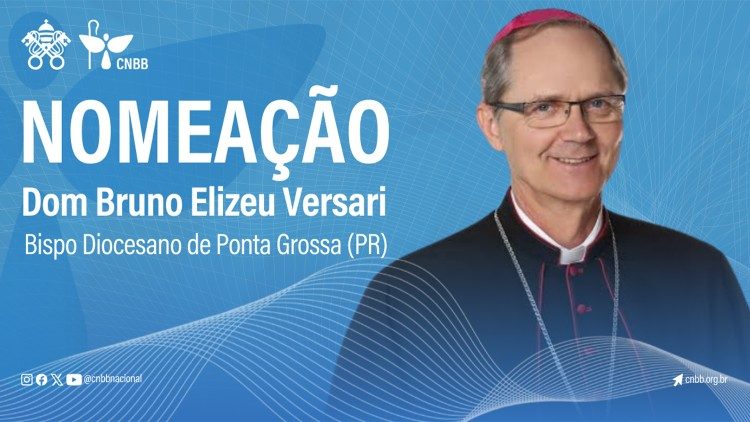 Dom Bruno Elizeu Versari é o novo bispo de Ponta Grossa