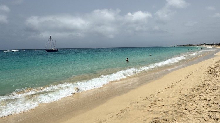 Plage de Santa Maria, île de Sal, Cap-Vert