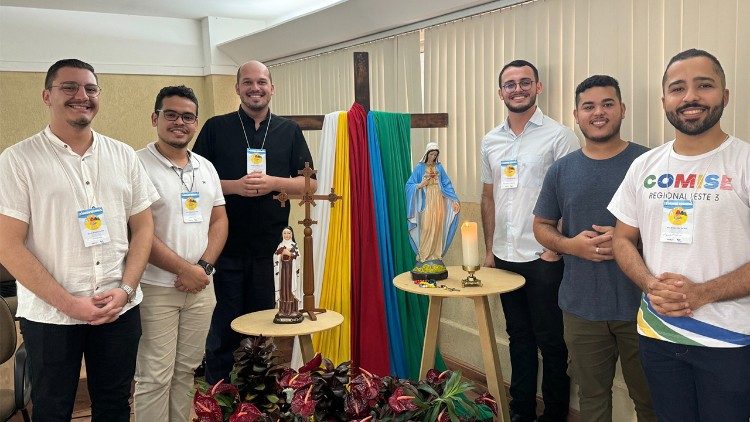 Equipe de Coordenação do Evento com o Secretário Nacional, Guilherme Farias da Silva