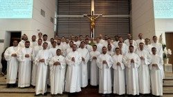 Seminaristas do Espírito Santo no encerramento do I FORMISE