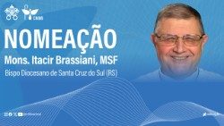 Dom Itacir Brassiani é o novo bispo da Diocese de Santa Cruz do Sul (RS).