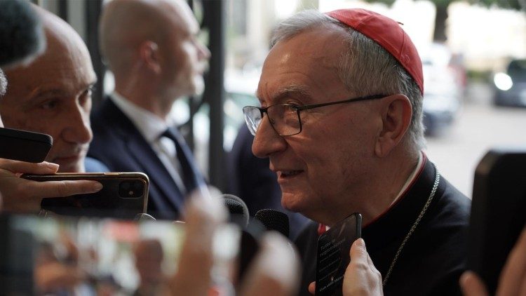 El cardenal secretario de Estado Pietro Parolin
