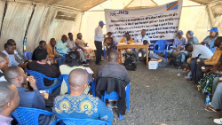 JRS holds a project meeting in Kashaka IDP Camp