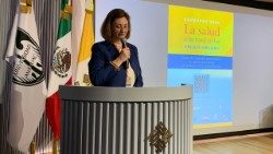 Gabriella Gambino, sottosegretario del Dicastero per i Laici, la Famiglia e la Vita al congresso sulla salute relazionale nei vincoli familiari in corso a Città del Messico