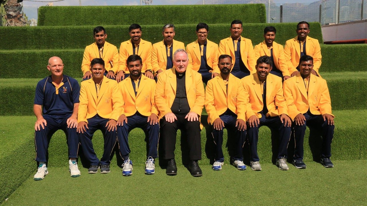 The Vatican cricket team goes to London for a tour through Great Britain