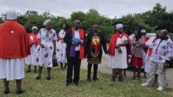 Members of the Sacred Heart Guild in Zimbabwe