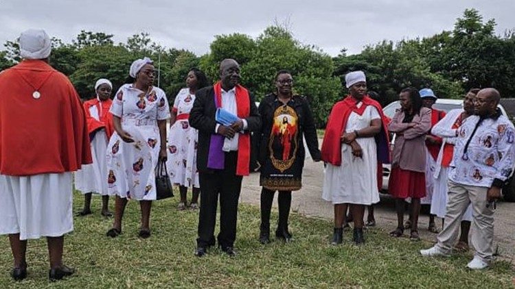 Members of the Sacred Heart Guild in Zimbabwe