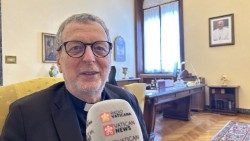  Kardinal Claudio Gugerotti, Leiter des Ostkirchen-Dikasteriums und Präsident der Vereinigung der Ostkirchenhilfswerke ROACO, im Interview mit Radio Vatikan