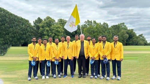 L'équipe de cricket du Vatican en tournée au Royaume-Uni